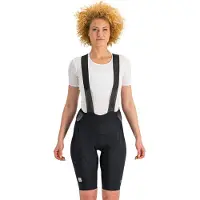 Sportful Women's Classic Bibshort Pantaloni da ciclismo Donna (S, nero)