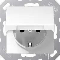 JUNG Presa SCHUKO 16A 250V con protezione dei contatti AS 1520 KIKL WW