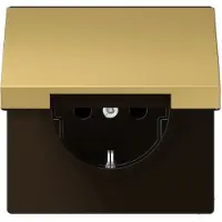 JUNG ME1520KIKLC Presa SCHUKO 16 A 250 V ~ Ottone classico