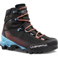 La Sportiva - Scarpe da alpinismo in GORE-TEX - Aequilibrium ST GTX W Black/Hibiscus per Donne in Pelle - Taglia 39,5 - Nero