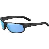 Bolle - Occhiali da sole - Anaconda Black Matte - Sky Blue Polarized in Nylon - Nero