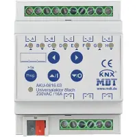 MDT KNX Attuatore interruttore/tapparella 8/4 vie 16 A REG, 1 pz.