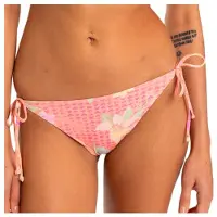 Billabong Women's Crazy For Coral Tie Side Tropi Parte inferiore bikini Donna (XXL, arancione)