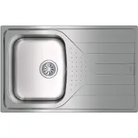 Teka UNIVERSE 45 T-XP 1C 1E Top-mounted sink Rectangular Stainless steel