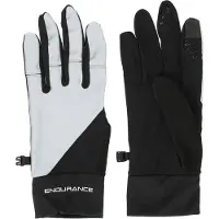 Endurance Mingus Running Gloves Guanti (M, grigio)