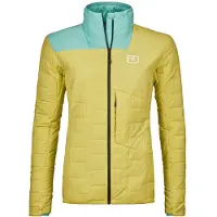 Ortovox Women's Swisswool Piz Segnas Jacket Giacca isolante Donna (S, giallo)
