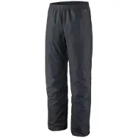 Patagonia Torrentshell 3L Pants Pantaloni antipioggia Uomo (XS - Short, grigio/nero)