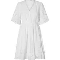 Selected Vestito Mini Donne Bianco 34