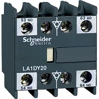 Schneider Electric Blocco interruttori ausiliari , 4S, collegamento a vite LA1DZ40