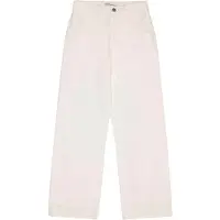KnowledgeCotton Apparel Women's Gale 5-Pocket Pants Pantaloni tempo libero Donna (27 - Length: 32'', bianco)