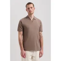 Dstrezzed Ds_bowie V-neck Polo Timber Wolf Taglia: S | Polo Outlet | Uomo | Grigio