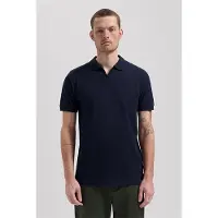 Dstrezzed Ds_bowie V-neck Polo Dk. Navy Taglia: S | Polo Outlet | Uomo | Blu