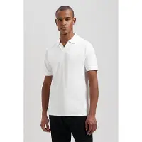 Dstrezzed Ds_bowie V-neck Polo White Taglia: XL | Polo Outlet | Uomo | Bianco