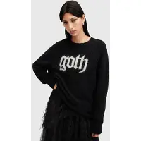 AllSaints Goth Jumper Black Taglia: XS | Maglioni a maglia Outlet | Donna | Nero
