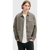 AllSaints Nevis Chore Jacket Bancha Green Taglia: XS | Giacche di jeans Outlet | Uomo | Verde