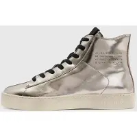 AllSaints Tana Met High Top Silver Taglia: 36 | Sneakers Outlet | Donna | Grigio