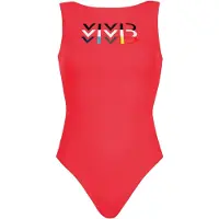 Vivid Costume intero giallo / rosso sangue / nero / bianco