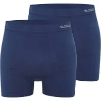 Sloggi Boxer 'GO' blu scuro / grigio