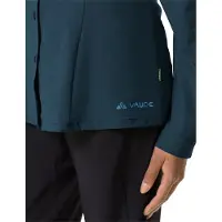 Vaude Women's Farley Stretch Shirt Camicetta Donna (38, blu)