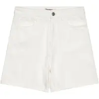 KnowledgeCotton Apparel Women's Gale 5-Pocket Shorts Pantaloncini Donna (34, bianco)