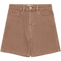 KnowledgeCotton Apparel Women's Gale 5-Pocket Shorts Pantaloncini Donna (31, marrone)