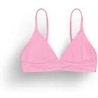 Picture Women's Zendara Top Parte superiore bikini Donna (XL, bianco/fuchsia)