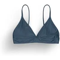Picture Organic Clothing Women's Zendara Top Parte superiore bikini Donna (XL, bianco/blu)