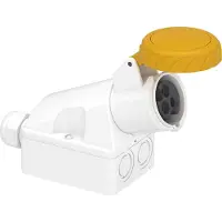 Schneider Electric 83151, 2 poli + terra, 4 ore, Grigio, Giallo, Polimero, IP67, EN 60309-2 EN 60309-1