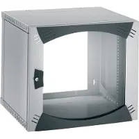 Schneider Electric Actassi OPB, rack da parete, 15U B600 T600 fisso, porta in vetro da 19 pollici R7035 NSYOPB15U6F