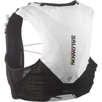Salomon - Zaino da trail/running - Adv Skin 5 Race Flag Set White/Nautical Blue - Taglia S - Bianco