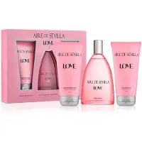 Instituto Espanol Aire De Sevilla Love Edt Spray 150ml Set 3pzas