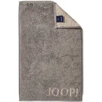 JOOP! Asciugamano 'Doubleface' camello / grigio fumo