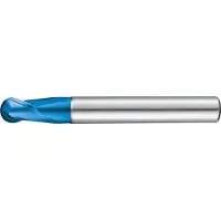 Slice Fresa a raggio corta WN VHM TiALN con gambo HA a 30 gradi Z2 4 mm