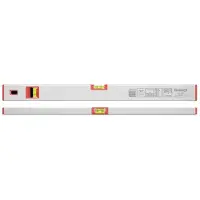 Slice Livella a bolla d'aria LM anodizzata argento 40cm