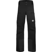 Mammut - Pantalon de ski imperméable et polyvalent - Stoney HS Pants Men Black per Uomo - Taglia XL - Nero