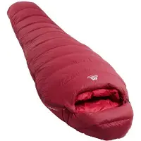 Mountain Equipment Women's Olympus 650 Sacco a pelo in piuma Donna (Regular - Body Size: 170 cm, rhubarb)