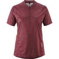 Gonso Women's Adventure Jersey Soft Touch Maglietta da ciclismo Donna (40, rosso)