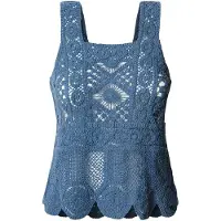 Pepe Jeans Top in maglia 'Olive' blu colomba