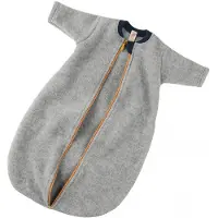 Engel Baby Sleeping Bag Fleece L/S with Zip Sacco nanna (62/68, grigio)