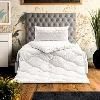 John Cotton Piumino Greta 155x220 cm | Pratico piumino 4 stagioni con imbottitura ecologica