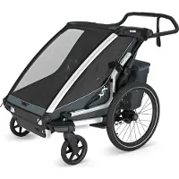 Thule - Passeggino/carrello multisport - Chariot Cross 2 Double Dark Slate - Grigio