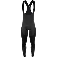Q36.5 Winter Bib Tights with Insert Pantaloni da ciclismo Uomo (L, nero)
