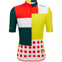 Santini Maglia A Maniche Corte Combo Tour De France Official General Leader