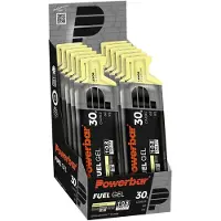 Powerbar Scatola Di Gel Energetici Fuel 30 Black Line Caf Limone 12 Unità