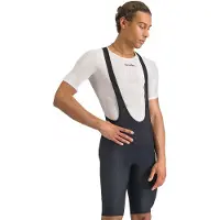 Sportful Pulse Bibshort Pantaloni da ciclismo Uomo (M, marrone)