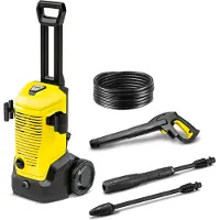 Kärcher K4 Idropulitrice Elettrica a Upright 420 l/h Nero, Giallo