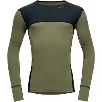 Devold Lauparen Merino 190 Shirt Intimo lana merinos Uomo (XXL, olivia)