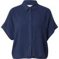 Selected Camicia A Maniche Corte Donne Blu 36