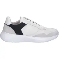 Nubikk Rocky Road Wave (m) White Leather - Navy Taglia: 41 | Sneakers Outlet | Uomo | Bianco