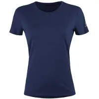 Löffler Women's T-Shirt Merino Light Maglia merino Donna (46, blu)